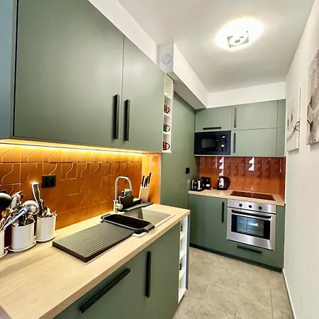 Akac W Terrace I Freeparking Apartament *