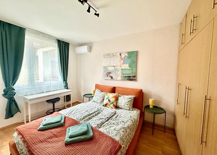 Akac W Terrace I Freeparking Apartament